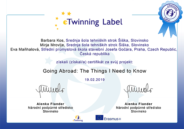 eTwinning projekt